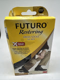 Futuro Restoring Men's Dress Socks Compression Black, Medium. #71035 COMBINESHIP