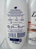 (2) Dove Soothing Care Body Wash Hydrate Calendula infused oils 22oz COMBINESHIP