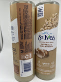 (2) St. Ives Oatmeal Shea Butter Soothing Body Wash Moisturizer 22oz