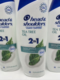 (3) Head & Shoulders 2in1 Dandruff   Shampoo/Conditioner, Tea Tree Oil 12.5 Oz
