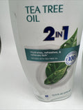 (3) Head & Shoulders 2in1 Dandruff   Shampoo/Conditioner, Tea Tree Oil 12.5 Oz