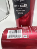 (2) Old Spice Bald Care System Daily Exfoliating Scalp Wash Shampoo Aloe 17.9oz