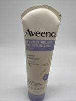 Aveeno Stress Relief Moisturizing Lotion Calm Relax Lavender 2.5oz COMBINESHIP