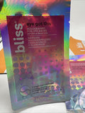 (5) Bliss Vitamin C Brightening Face Sheet Mask Holographic Foil Eye Mask