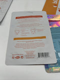 (5) Bliss Vitamin C Brightening Face Sheet Mask Holographic Foil Eye Mask