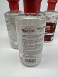 (4) Thayers Alcohol-free Facial Toner Rose Petal Witch Hazel brightening 12oz