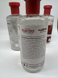 (4) Thayers Alcohol-free Facial Toner Rose Petal Witch Hazel brightening 12oz
