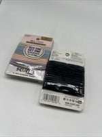 (2) Scunci No Damage Medium Hold Nude Gray Hair Tie Elastics 30ctea COMBINESHIP