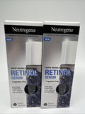 (2) Neutrogena Rapid Wrinkle Repair Retinol Serum Fragrance Free 30 Capsule