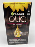Garnier Olia Brilliant Hair Color 5.3 Medium Golden Brown Permanent COMBINESHIP