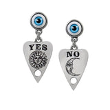 Valentine Day Gift Set Alchemy Gothic P860 Petit Ouija Necklace & E396 Earrings