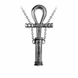 Alchemy Gothic P221  Ankh of the Dead Pendant Necklace IN HAND