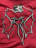 Alchemy Of England P892 - Dragon Consort Necklace Gothic Pendant Wings IN HAND