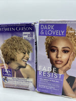 (2) Dark and Lovely 384 light golden Blonde SoftSheen-Carson Hair Color Fade