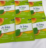 (6) St. Ives revitalizing Sheet Mask Apricot Face Hydrate Fresh Glow Single Use