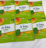 (6) St. Ives revitalizing Sheet Mask Apricot Face Hydrate Fresh Glow Single Use
