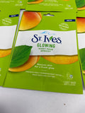 (6) St. Ives revitalizing Sheet Mask Apricot Face Hydrate Fresh Glow Single Use