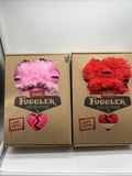 (2) Fuggler Funny Ugly Monster Love Fugg Red & Pink Valentine's Day SOLD OUT
