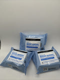 (3) Neutrogena Makeup Remover Towelettes Fragrance Free 21 Ct  Wipes Plant Base