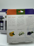 (2) Lively 100% Pure Essential Oil Relax  Enegry Lavender Eucalyptus Orange3pk