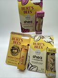 (3) Burt’s Bees Shea Passion Fruit Oil Coconut Beeswax Lip Balm HUGE paper tube