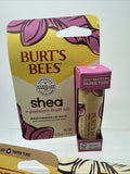 (3) Burt’s Bees Shea Passion Fruit Oil Coconut Beeswax Lip Balm HUGE paper tube