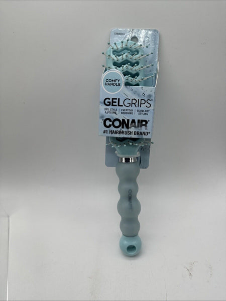 Conair Gel Grips Comfort Vented Blow Dry & Style Blue Volume Hair 72600Hu