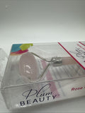 Plum Beauty Rose Quartz Dual-Sided Facial Roller Reduce Wrinkle Puffiness Eye