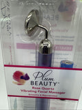 Plum Beauty Rose Vibrating  Facial Massager Wrinkle Puffiness Eye Relax
