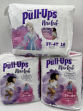(3) HUGGIES Frozen 2 PULL-UPS NEW LEAF Underwear 3t-4t 32-40lb 16ct COMBINESHIP
