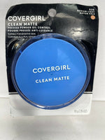 (2) CoverGirl 535 Medium Light Clean Oil Control Pressed Powder 0.35 oz