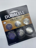 (3) Duracell Lithium 2032 3 volt Air Garage Watch Battery 6pk Tag 18 COMBINESHIP