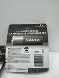 (2) Duracell 9V MN1604B1 9 Volt Coppertop Alkaline Battery COMBINESHIP