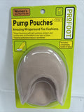 PROFOOT Toe Pump Pouch Cushions Women's 6-10 1 Pair Protects Toes Invisible Sock