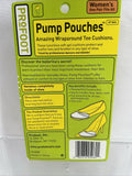PROFOOT Toe Pump Pouch Cushions Women's 6-10 1 Pair Protects Toes Invisible Sock