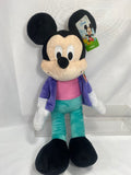 Disney Mickey Mouse Plush 20" Stuffed Animal Jacket W/ Flower Boutonniere Pirplr