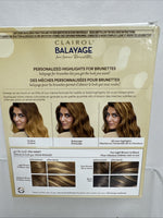 (2) Clairol Balayage Brunettes Highligting Hair Color Light Brown To Black