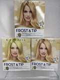 (3) Clairol Nice 'n Easy Frost & Tip Highlights Light Blonde Medium Brown