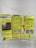 (3) Garnier Nutrisse 500 Glazed Walnut Deep Medium Brown Permanent Hair Color