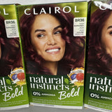 (3) Clairol BR36 deep burgundy Açaí Natural Instincts Bold Permanent Hair Color