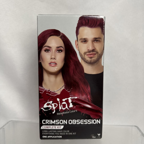 Splat Crimson Obsession Complete Kit Semi-Permanent Hair Color COMBINESHIP