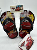 Disney Pixar Cars Toddler Boys S (5-6) Black & Red Multi Flip Flop Sandals