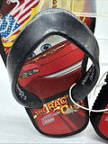 Disney Pixar Cars Toddler Boys S (5-6) Black & Red Multi Flip Flop Sandals