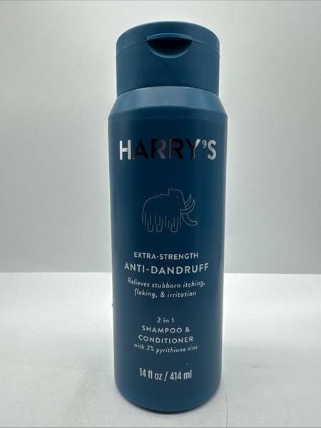 Harry s Men s Extra-Strength Anti-Dandruff 2-in-1 Shampoo Conditioner 14 fl oz
