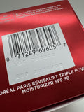 L'Oreal Revitalift Triple Power Face Neck Moisturizer Anti Aging Creme SPF30 1.7
