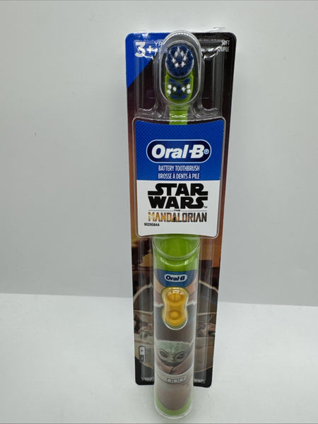 Oral-B Kids Electric Toothbrush Battery Mandalorian Baby Yoda Star Wars Grogu