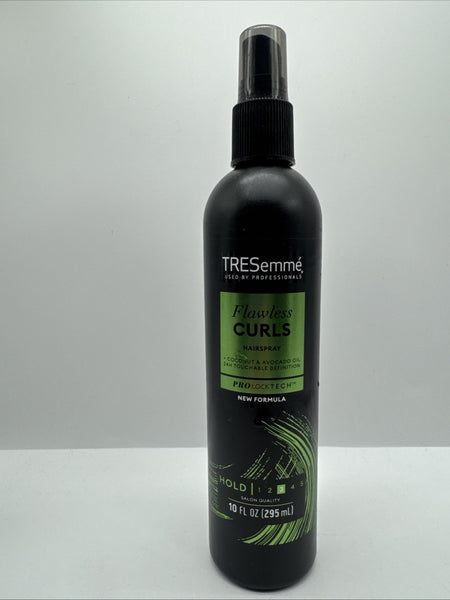 Tresemme Flawless Curls Hairspray, 10 Fl. Oz., Hold #3, Coconut/Avocado Oil