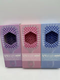 (3) FHI HEAT UNbrush Wet/Dry Vente Detangle Brush Pastel Purple Blue Pink Easter