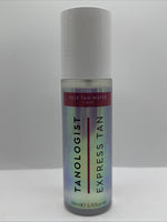 Tanologist Express Tan Self  Water Light 6.76oz Clear Spray No Mess COMBINESHIP