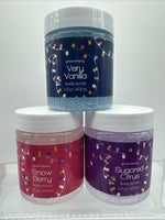 (6) Groovi Snow Berry Sugar Body Scrub Exfoliating Citrus Vanilla COMBINESHIP